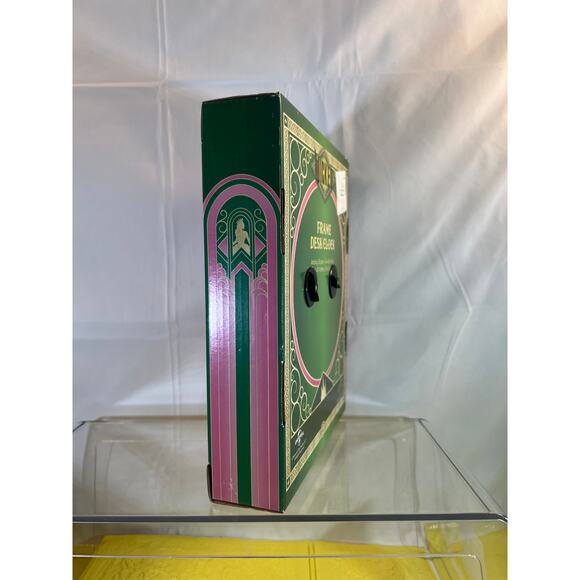 NEW Wicked PINK Glinda Frame Wall Clock Good Witch - Picture 7 of 11